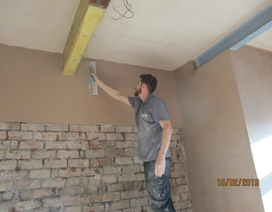 Dry lining and plasterboard installation